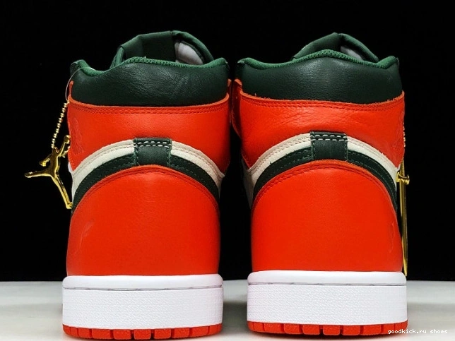 Air High Retro SoleFly OG 1 Sail Jordan AV3905-138 Orange x Fir-Team 0804